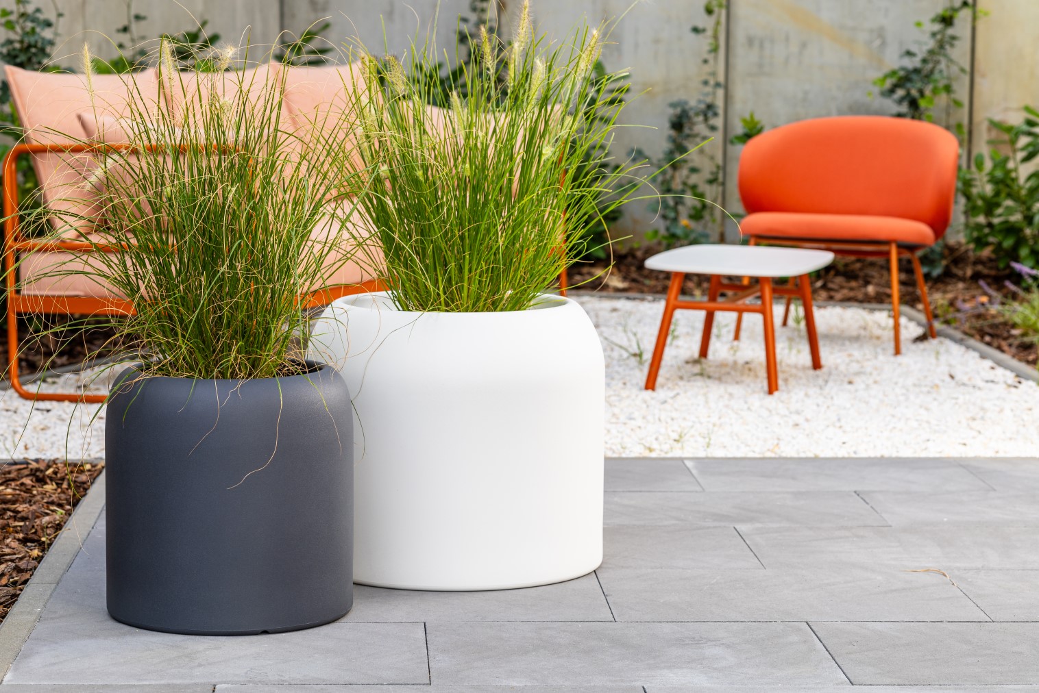 Duża okrągła donica Monumo Lago